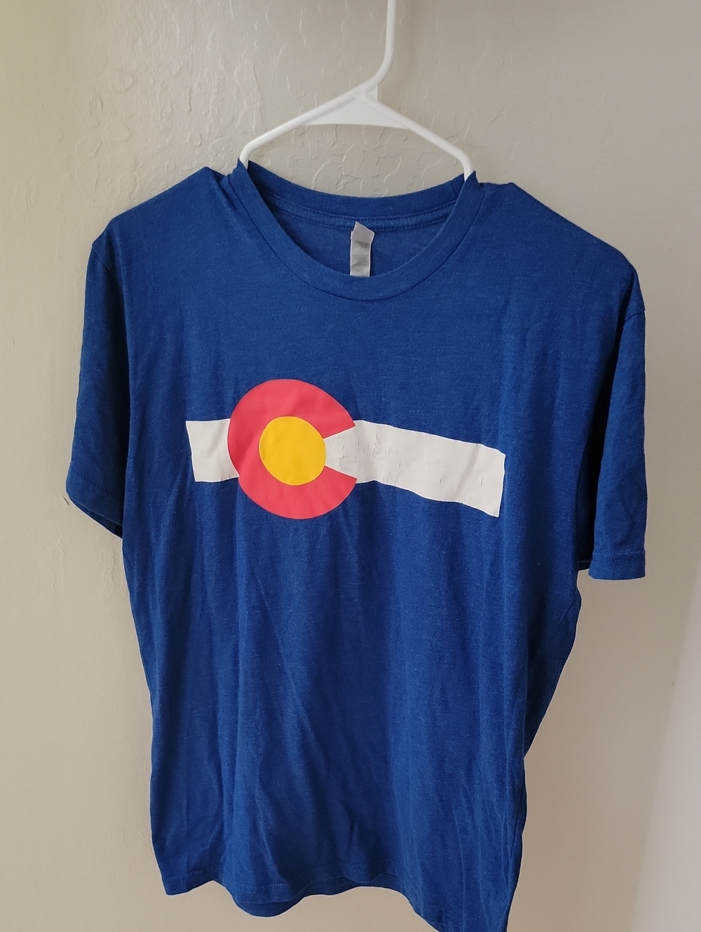 Unisex Graphic Tee with Colorado Flag Accent